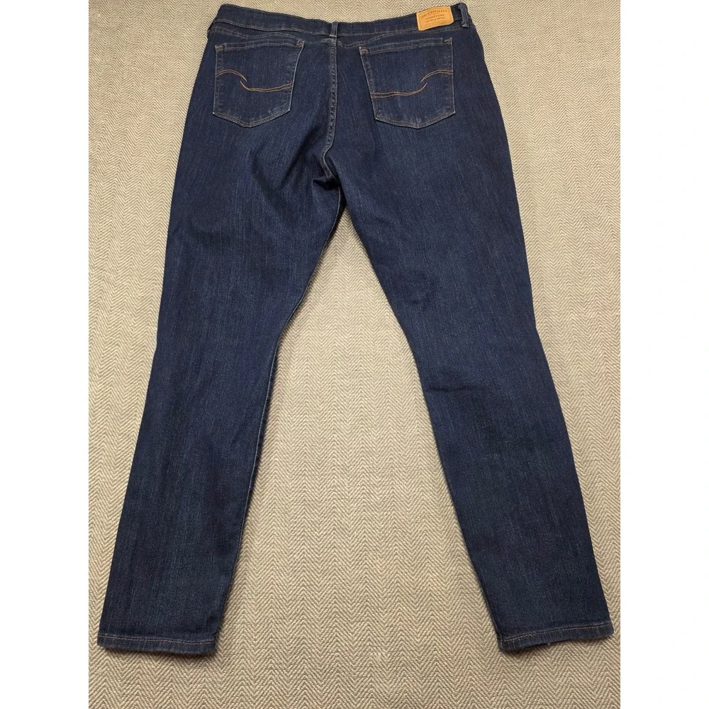 Levi Strauss Signature Mid Rise Skinny Jeans‎ Dark Wash Women's Size 16
